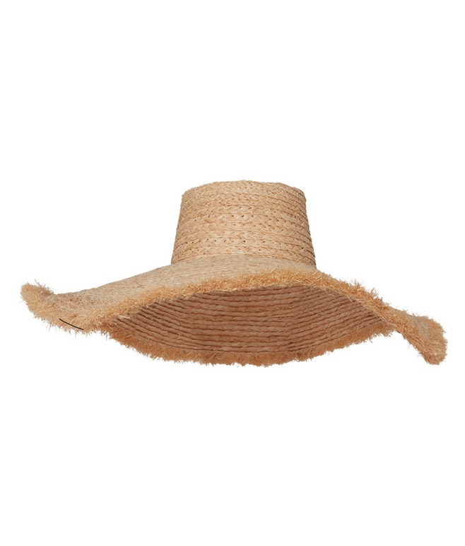 Image of a straw bondi hat