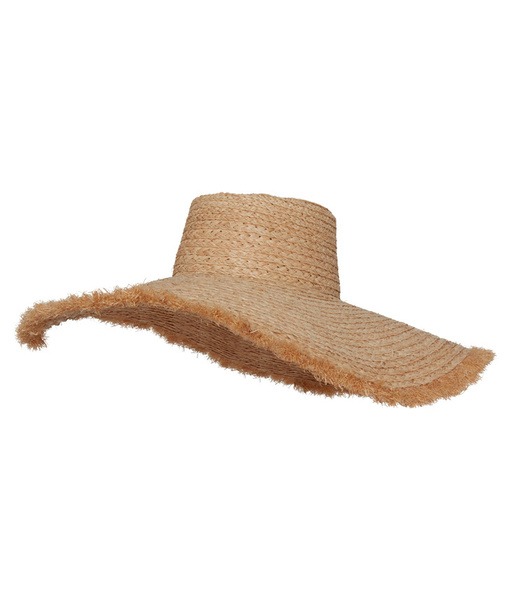 Image of a straw bondi hat