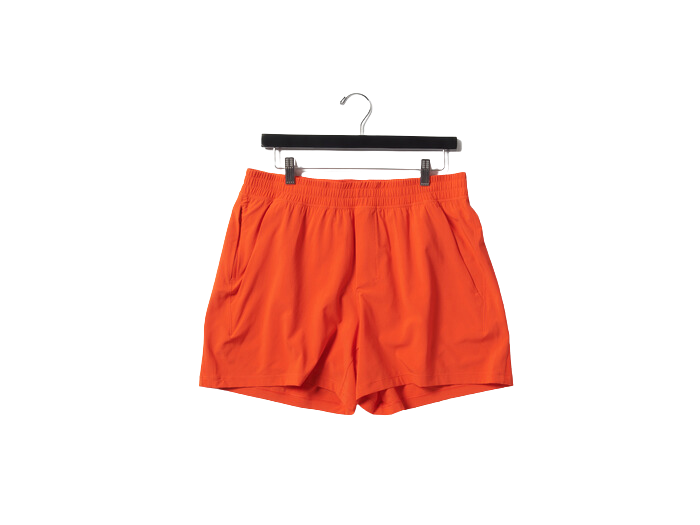 Image of a boxer in orange color with hanger