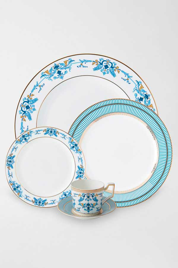 Plates , cup and saucer