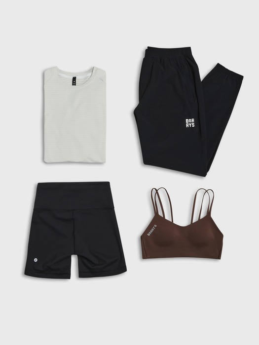 Female jogging attire set