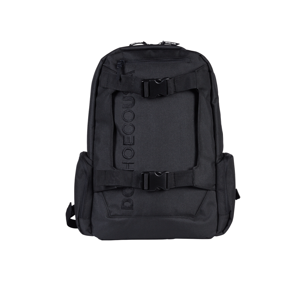 a black colored backpack