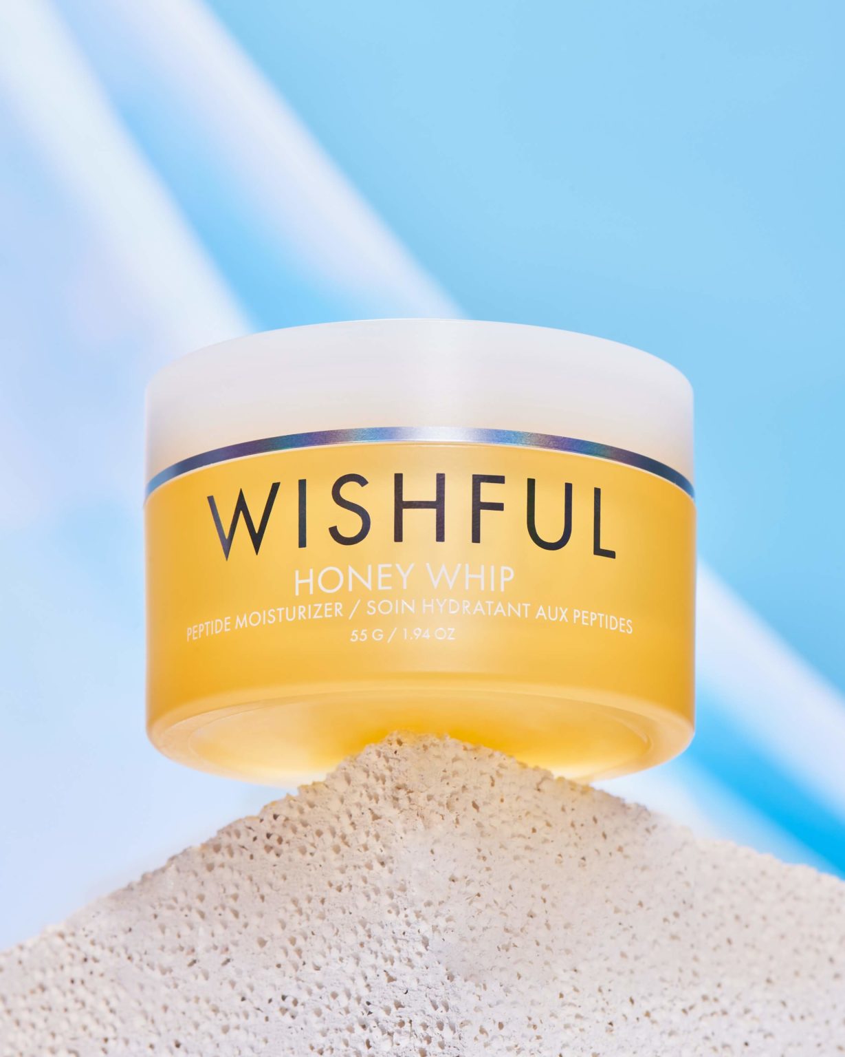 Image of a Wishful Honey whip peptide moisturizer