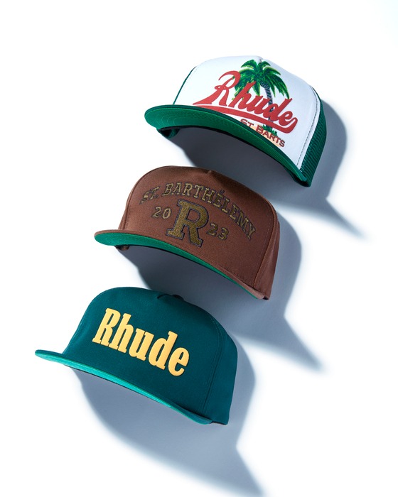 Set of 3 Rhude caps