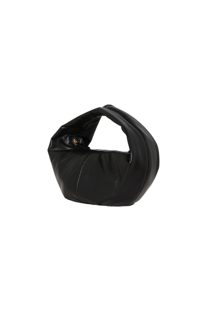 Image of a Bugle hobo bag in black color